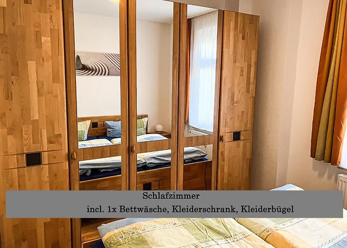 Ferienwohnung Auszeit Am Kurpark Bad Berka - Balkon - Ruhige Lage- Gratis Parkplatz & Wlan